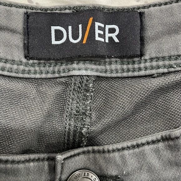 DU/ER N2X Relaxed Fit Soft Stretch Odor Sweat Resistant Gray Chino Pants 32x28 - Picture 7 of 9